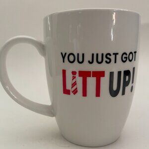 You Just Got Litt Up Suits Mug
